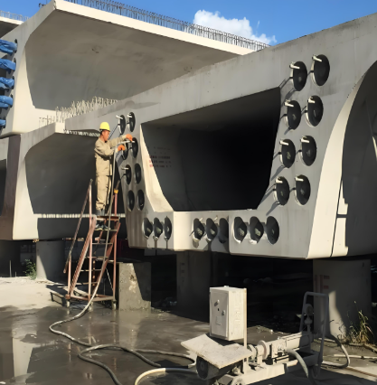 庆城压浆料施工流程及注意事项